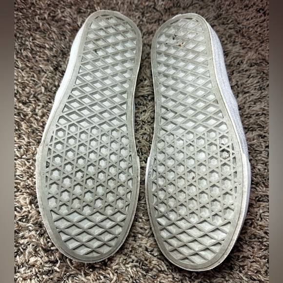 Vans Authentic Skate Shoes Women’s Size 5 White/White 751505 Canvas Sneakers - Picture 8 of 9